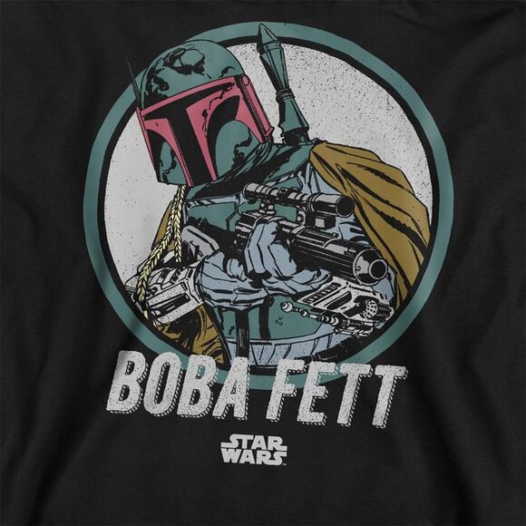 Star Wars Unisex Adult Boba Fett Sweatshirt / Black